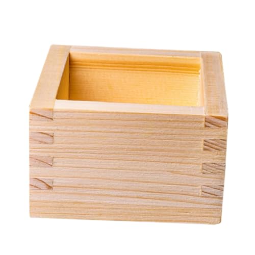 SOLUSTRE 1Pc Sake Cup Holder Creative Square Display for Sake Cups Traditional Japanese Design Enhances Your Home Decor present