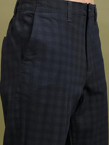 Image of Highlander Men's Ankle-Length Straight Fit Trousers | Modern Style & Comfort | Perfect for Casual & Formal Wear | Trouser for Men | Men Trousers | Trousers for Man | Pants for Man