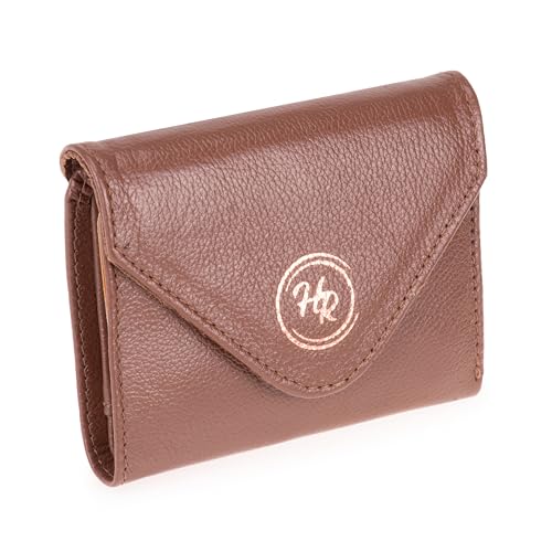 Porta Cartão Carteira Feminina couro Legítimo Slim para Cnh e Cartões C/fecho de imã (marrom)