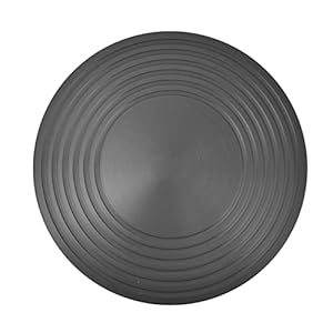 Les-Theresa Ontdooibak voedselontdooiplaat ontdooiplaat ontdooiplaat thermische geleidende plank ontdooiing voor koken verwarming (diameter 28 cm)