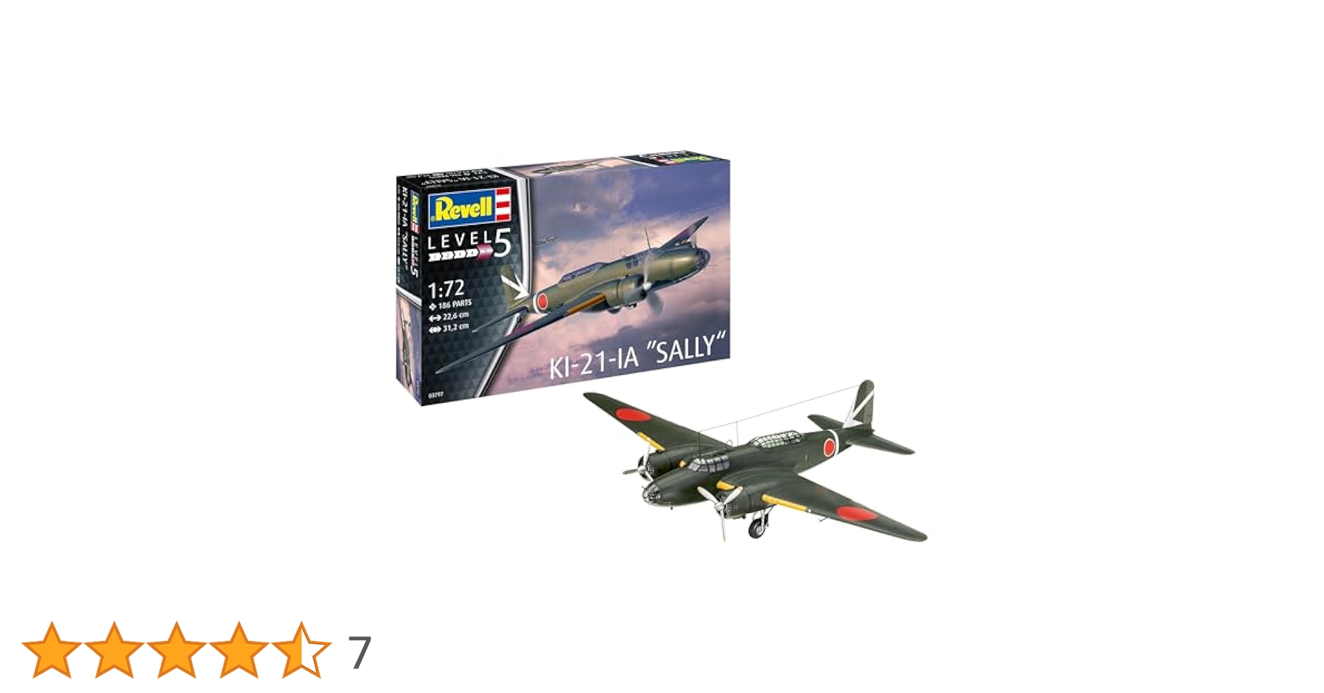 Amazon | ドイツレベル 1/72 日本陸軍 Ki-21-Ia 九七式重爆撃機
