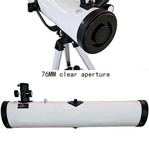 Telescopio refractor 76mm apertura 700mm focal para principiantes miniatura 5