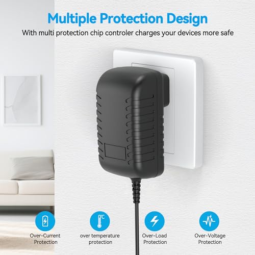 Tomatosd AC Adapter Compatible with Boss Power and Master Switch PSM-5 & Line Selector LS-2 Power PSU