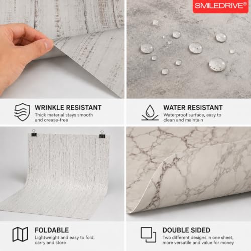 Image of SMILEDRIVE Product Photography Backdrop Kit