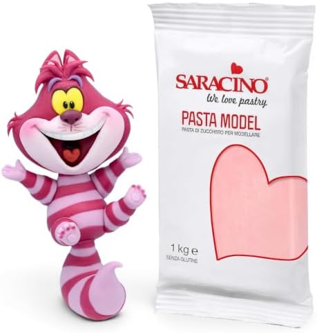 Saracino 1 kg Modelling Paste Pink
