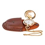 Nautical-Vintage-Brass-Unique-Pocket-Compass-with-Leather-Case-Antique-Maritime-Custom-Working-Analog-Handmade-Groomsmen-Watch-Mom-Dad-Husband-Wife-Gift-Golden-Vintage