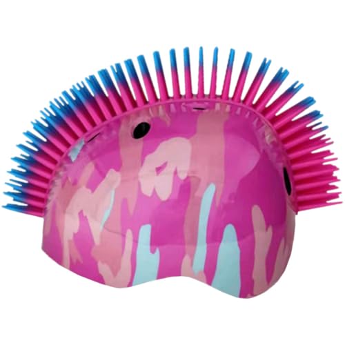 Holibanna Casco de Ciclismo para Unisex Rosa Talla Única Casco Protector Deportivo ABS Ajuste Giratorio y Ventilación para Bicicleta Skate y Patineta Equipo de Protección Seguro para