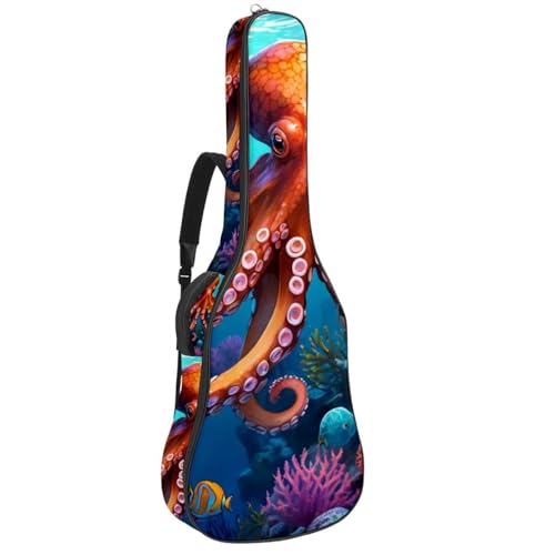 Sac pour guitare imperméable multicolore pour protéger votre instrument de la pluie