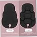 Infant Car Seat Insert, Head, Neck and Body Support Infant Stroller Cushion, Fleece Baby Car Seat Washable Mat for Newborn Toddler, Head Support Baby