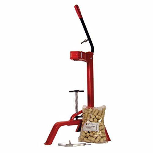 Kit bouchonneuse Home Brew Ohio Hozq8-1563 rouge appareil bouchage bouteille vin liège