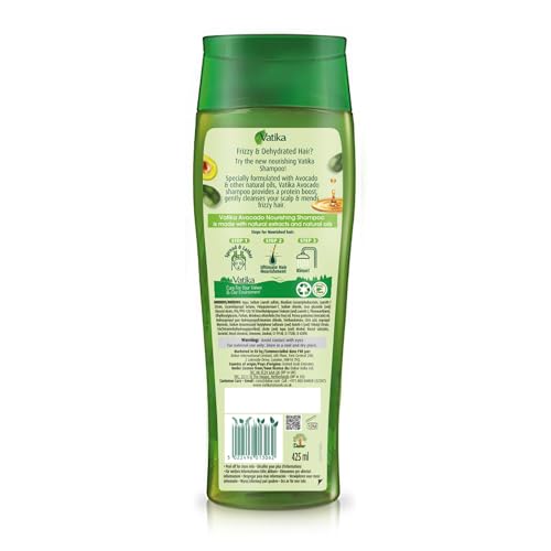 Vatika Naturals Avocado Oil Shampoo - 425ml | Protein Boost with Avocado & Natural Oils | Specially Formulated For Healthy Hair - Image 3