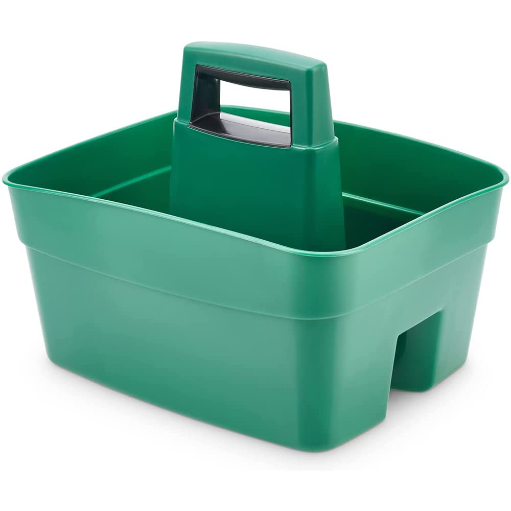 Garden Caddy| Multipurpose Cleaning Caddy| Large Strong Garden Caddy Basket with Strong Plastic Carry Handle for Gardening Tools| Harvesting Fruit & Vegetables