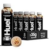 Huel Black Edition Ready-to-drink, 8 x 500ml Bottles, Protein Shakes, Iced Latte High, High Protein Drink, 35g Protein Per Bottle, Rich in Vitamin D, Fatty Acids, Calcium, Ready Meals
