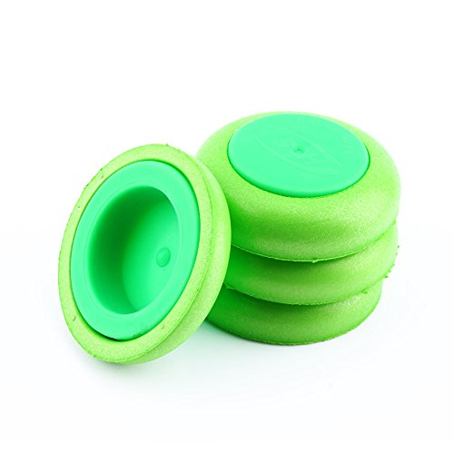 Yosoo 100 Stück Refill Discs Monopol Fliegende Plattenbombe für Spielzeugpistole Grün Praxis NITRON VIGILON Proton