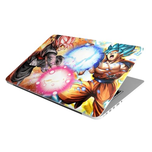 Image of Laptop Skin Stickers HD Quality Sticker for Laptops Upto 15.6 inch (Dustproof|Waterproof|Scratchproof|Reusable) - BE Goku D2