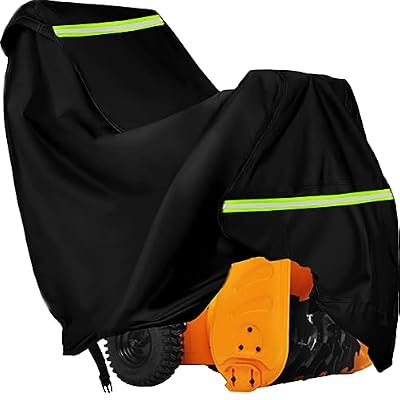 YONQIFON Snow Blower Cover Heavy Duty 600D Waterproof Universal Fit Cover Snow Thrower Cover-(51.18" L x 33.07" W x 40.15" H)