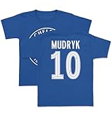 Mudryk 10 London Tribute - Soccer Jersey-Style Toddler T-Shirt (Royal, 5T)