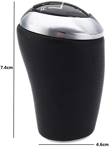 HZTWFC Pomello leva del cambio in pelle 6 velocità...