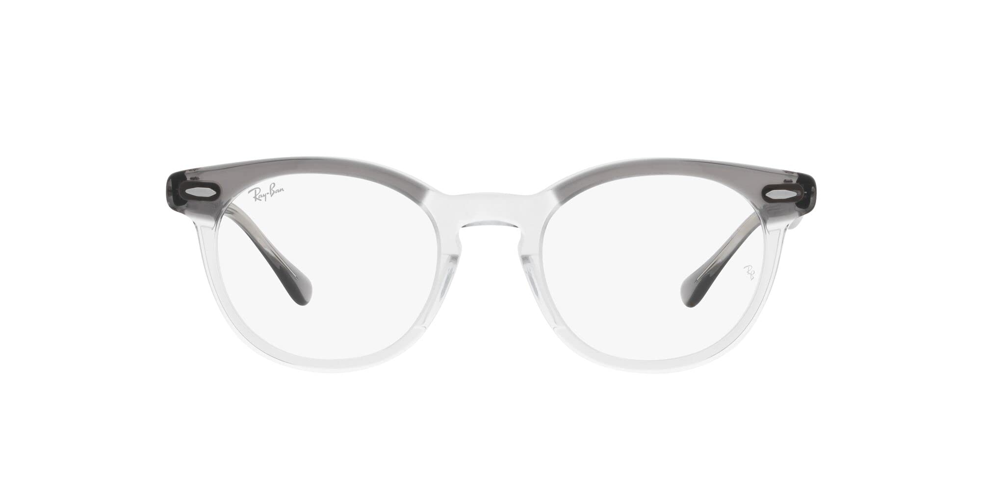 Amazon | [レイバン] 度つきメガネ RX5598F EAGLEEYE GREY ON