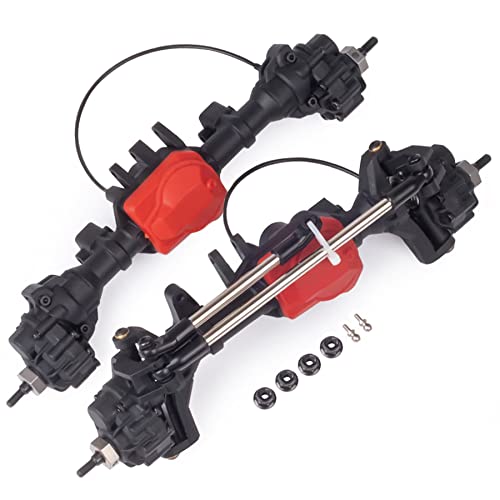 Essieux RC de précision en nylon avec kit de verrouillage différentiel pour châssis TRX-4