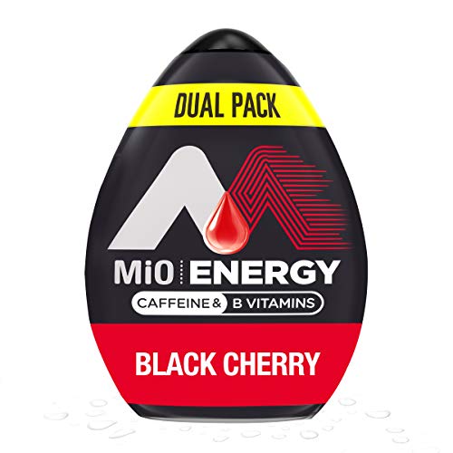 Image of MiO Energy Black Cherry Naturally Flavored Liquid Water Enhancer, 1.62 Fl Oz (Pack of 2)