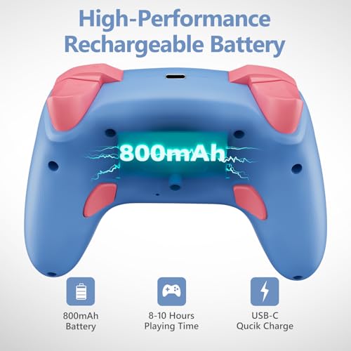 Mando inalámbrico para Switch sin drift gracias al efecto Hall 6
