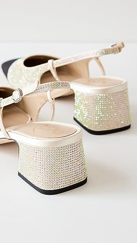 Sam Edelman Women's Tarra Glitz Slingback Heel4