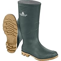 Deltaplus Groundhc OB SRA Working Wellington Boots - Slip Resistant - Color: Green-Beige - Size: 4