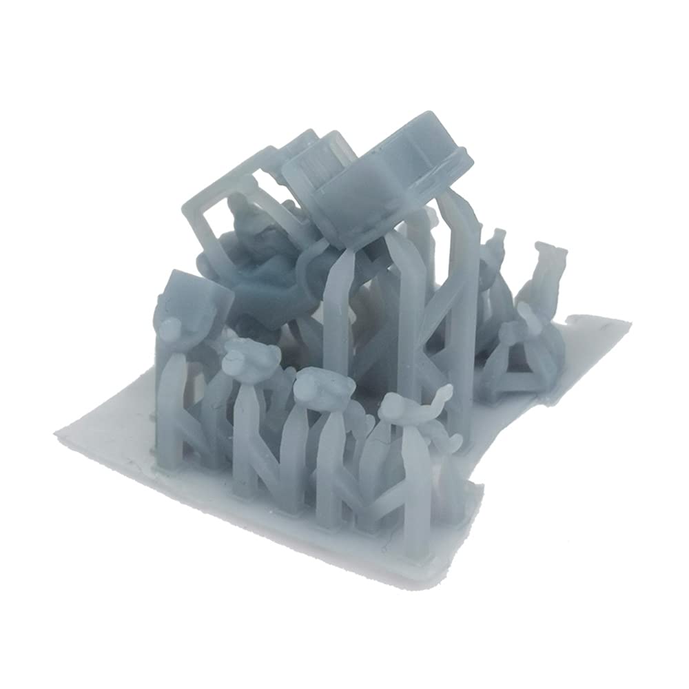 Outland Models Railroad Scenery Logistics Warehouse Worker Figure Set 1:220 Z Scale