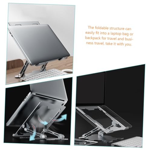Soporte Metálico Ajustable para Laptop con Ventilación miniatura 6