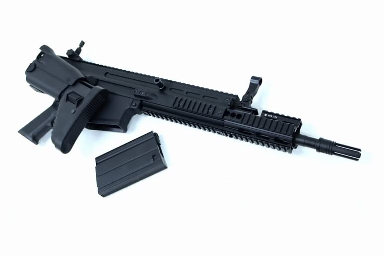 Amazon.co.jp: DOUBLE BELL製 電動ガン SCAR-H PWSカスタム BK No.830