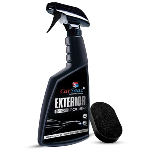 Image of CAR SAAZ Exterior Car and Bike Body Polish 380ml | Premium Polish for Car & Bike Exterior Body | Cleans, Shines, Protects, Restores Paint Shine & Smoothens The Surface of Vehicles