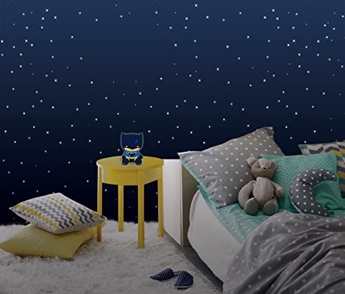 Lexibook - Batman LED-Nachtlicht für Kinder, Farbwechsel, Weiches Licht, Batterien, NLJ01BAT