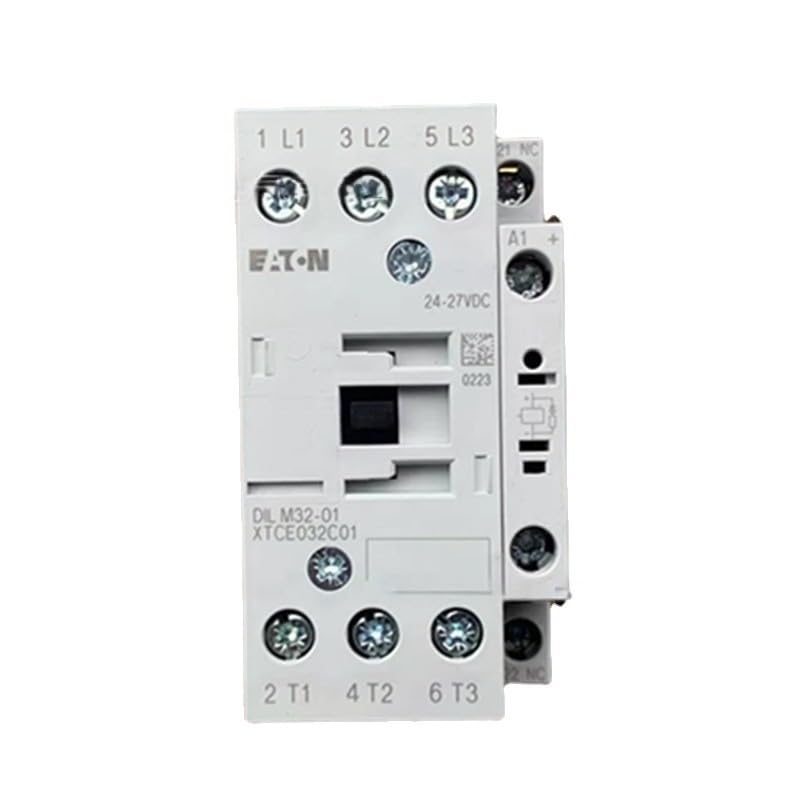 Contacteur CC DILM32-01 Eaton XTCE032C01TD bobine 24V 27V pour automatisme triphasé