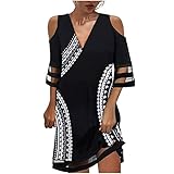 Es ist aus hochwertigen Materialien gefertigt, langlebig genug für. Damen Kleid sind weich und bequem, atmungsaktiv, elastisch, undurchsichtig und lassen sich nicht leicht. Verformen.einfach und großzügig, locker und bequem! Dieses spezielle Design wird Ihr Herz stehlen! Schick und bequem, mit diesem erstaunlich süßen Modell können Sie nichts falsch machen!