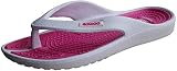 ROWOO Women EVA Toe Post Lightweight Flip Flops Beach Sandals(7 US/38 EU,Pink)