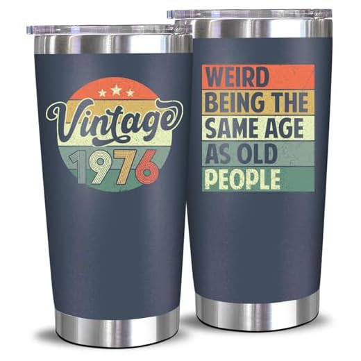NewEleven 50th Birthday Gifts For Men Women - 50th Birthday Decorations For Him Her - Present For Men Women Turning 50 Year Old Gifts For Mom, Dad, Wife, Husband - 20 Oz Tumbler