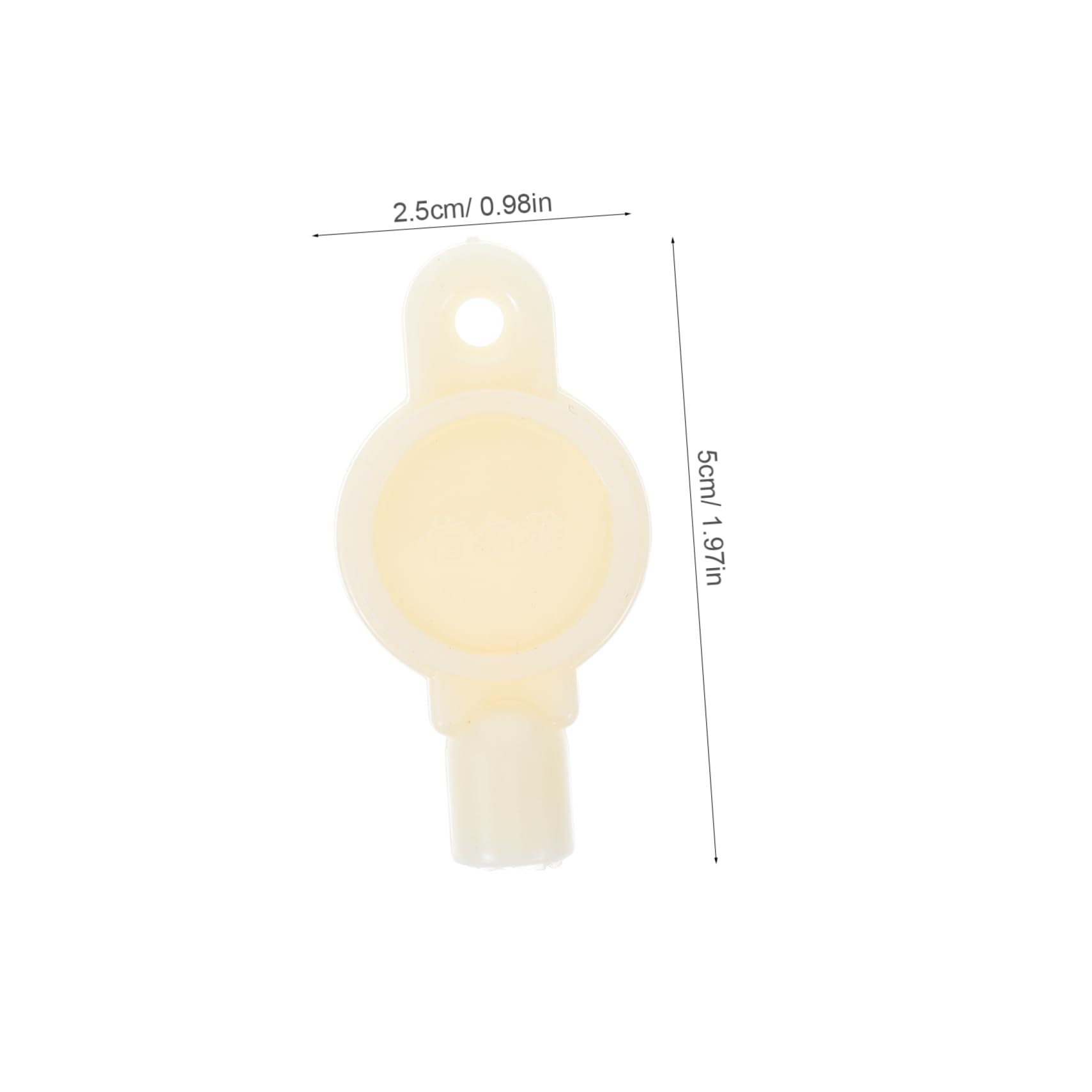 CIYODO Paper Towel Dispenser Key Plastic Replacement for Hand and Commercial Use Compact Design with Practical for Easy Storage and Cleaning