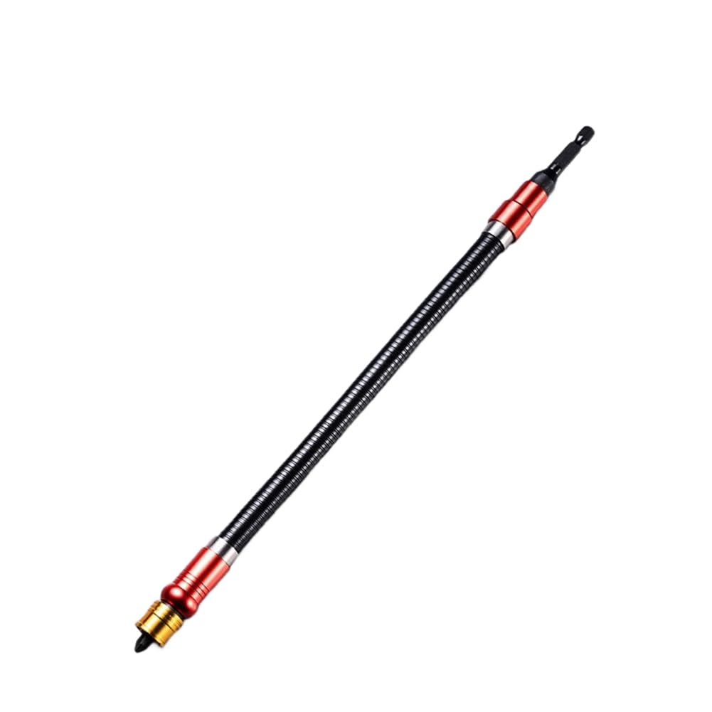 Littimoon Flexible Hex Soft Shaft Drill Bit Extension Screwdriver Bit Holders,Bendable Elastic Bar