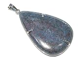 rubi kyanite colgante cianita rubi plata 925%