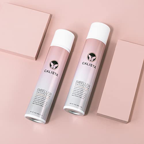 Calista Embellish Finishing Hairspray, Max Hold Volumizing Spray For All Hair Types, 10 Oz (Packaging May Vary) #TOP5