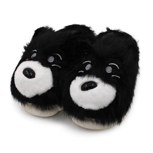 Image of VRITRAZ Soft Comfy Fur Indoor Outdoor Soft Bottom Fur | Anti Skid | Lightweight Winter Slipper, Warm House Chappal
