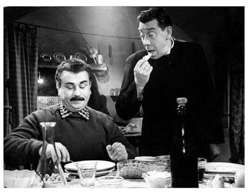  Social Crazy POSTER su carta fotografica premium 270 gr - Camillo Peppone e i fuorilegge - Fine Art Print Locandina HD 100% QUALITà ITALIA Idea Regalo Casa quadro home (A4)
