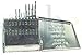 20 Pc. #61 - #80 Wire Gage HSS Bright Jobber Drill Set