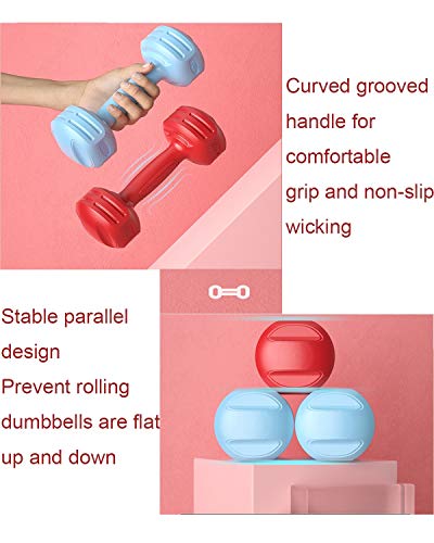 Dumbbell Coated For Non Slip Grip Dumbbells Weight Hand Weights Fitness Hand-Held Weights Dumbbell For Muscle Strength… - Afbeelding 4