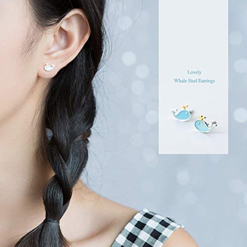 Orecchini a goccia con cristalli Swarovski blu Bermuda: argento sterling - Italia