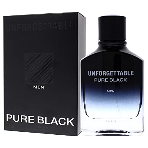 Glenn Perri Unforgettable Pure Black Men 3.4 Oz Edt Spray #TOP3