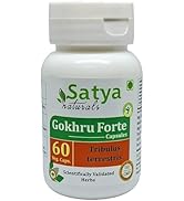 Gokhru Forte Capsules 500 mg. 60 Veg. Capsule | Gokharu (Tribulus Terrestris) Extract Capsules fo...
