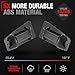 Extended Cab Door Handle, Rear Driver & Passenger Door - Compatible with 1999-2007 Chevrolet Silverado 1500, 2500, 3500; 99-07 GMC Sierra 1500, 2500, 3500 HD Classic - Textured Black - OEM 15758171