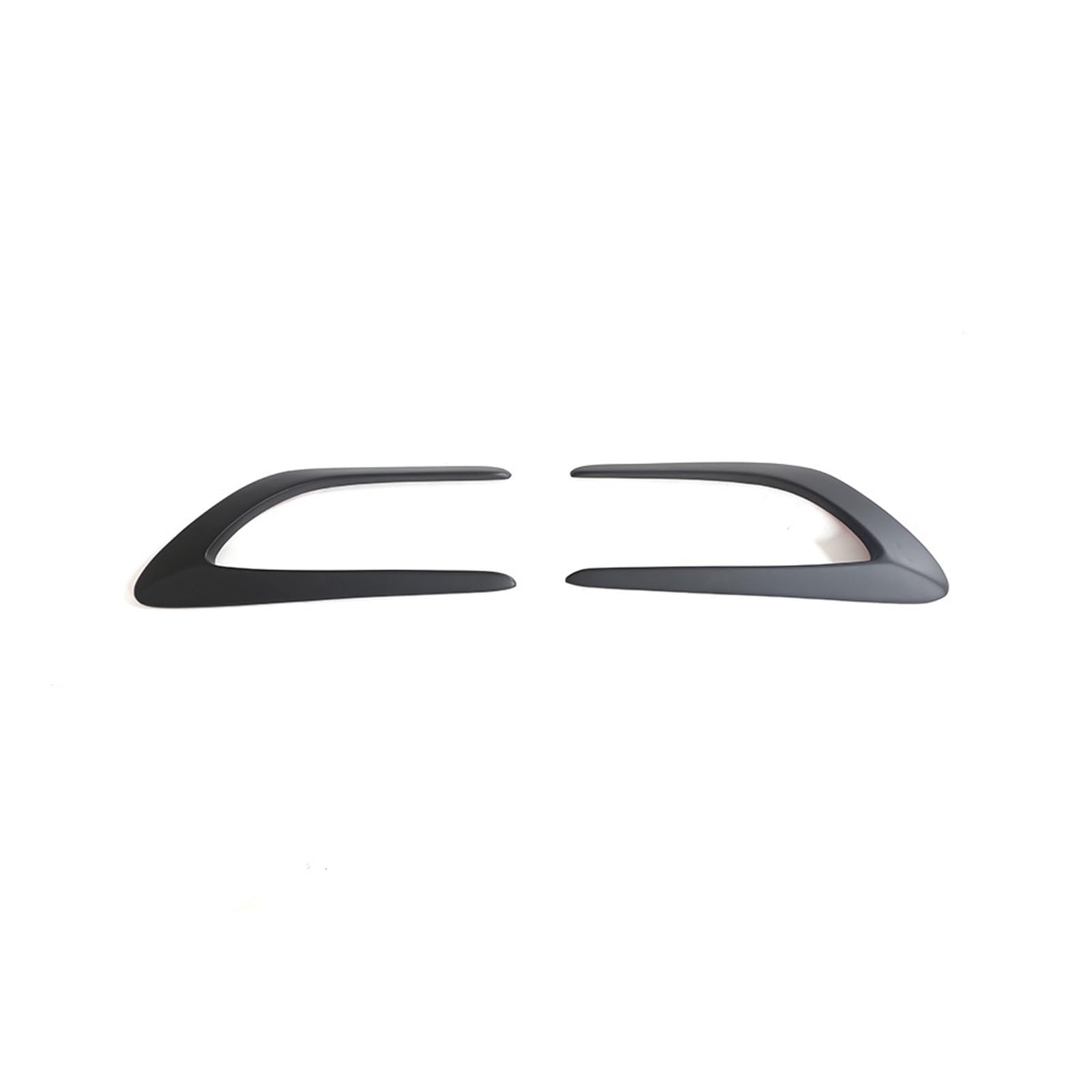 TILIEINE Car Front Side Air Vent Cover Fit For Mercedes-Benz C-Class W205 C205 C63 AMG Coupe 2015-2017 Car Side Fender Vents Trims Canards Fins(FRP Matte Black)